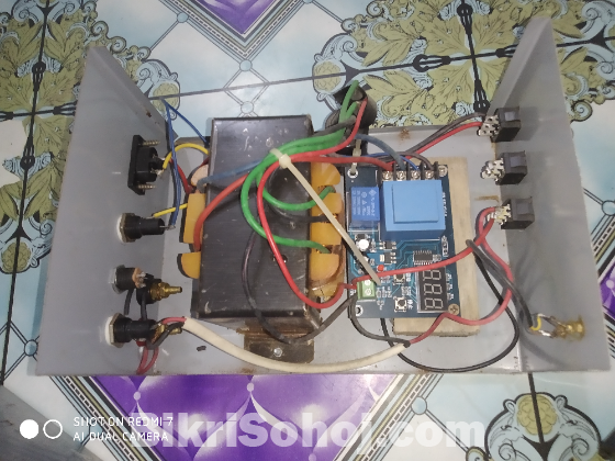 ১২ ভোল্ট চাজার ও ১০০০ ওয়াট পওয়ার ইনভেটর